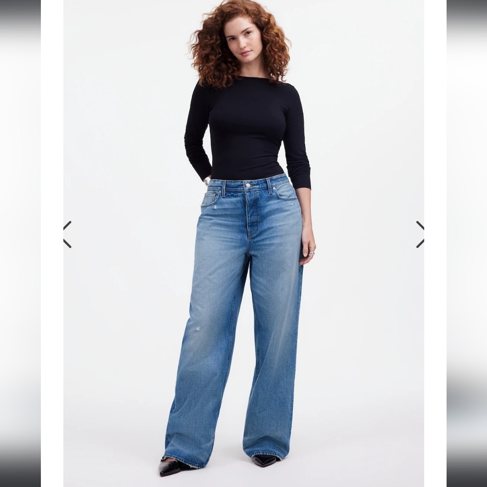 Madewell CURVY Low Slung Baggy